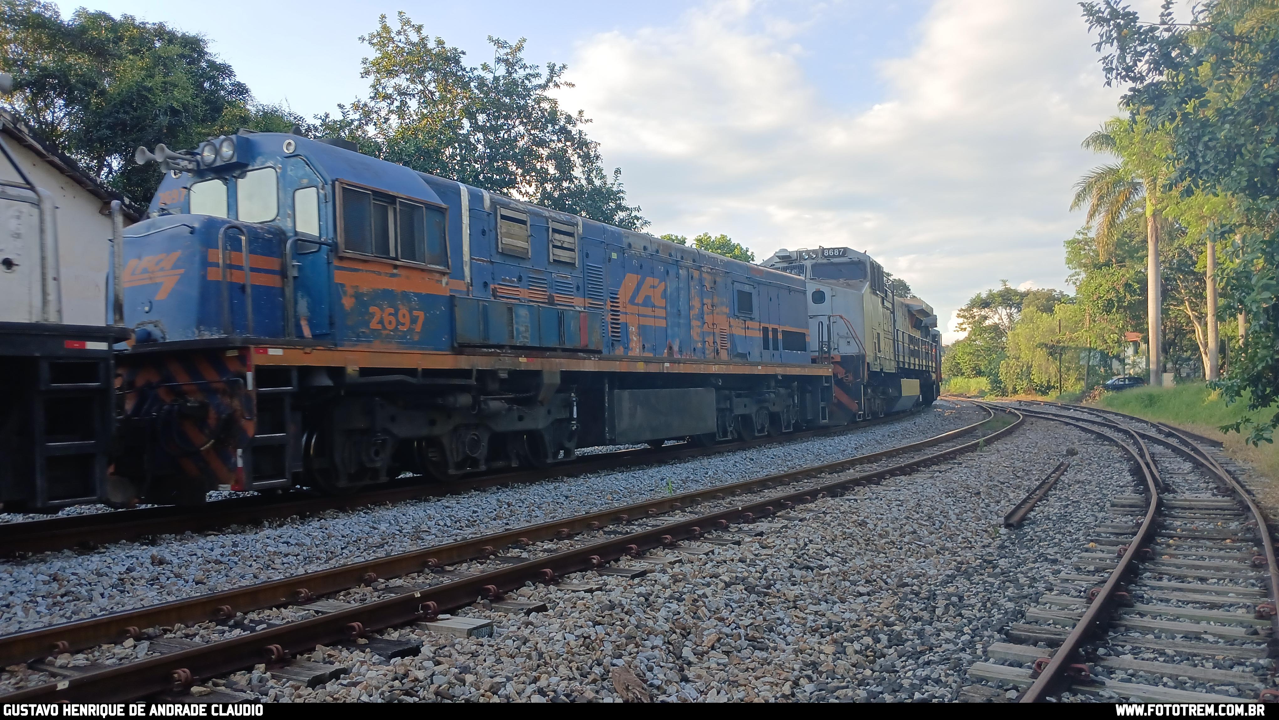 Foto Trem - FCA GE U20C 2697 em Juatuba - MG