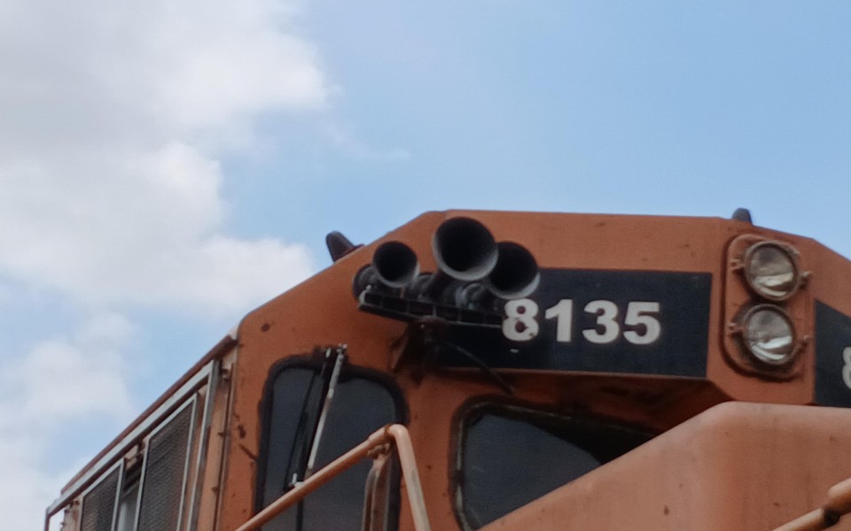 FCA · EMD SD5 8135 em Betim · MG