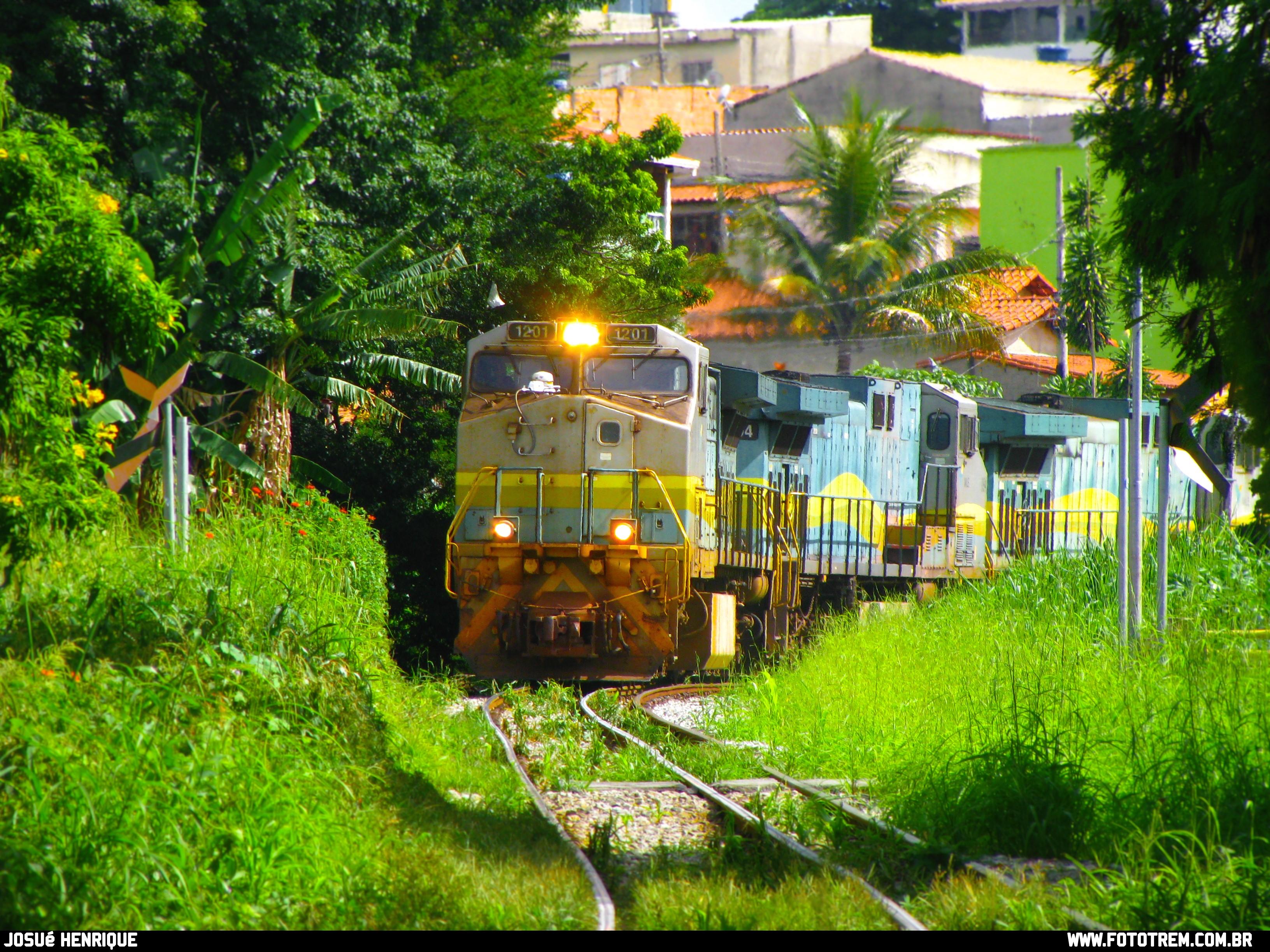 Foto Trem - EF Vitória Minas GE DASH 9-40BBW 1201 em Betim - MG