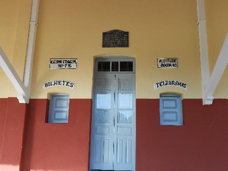 EFG - Estrada de Ferro Goyaz Estações 1952 em Urutaí - GO