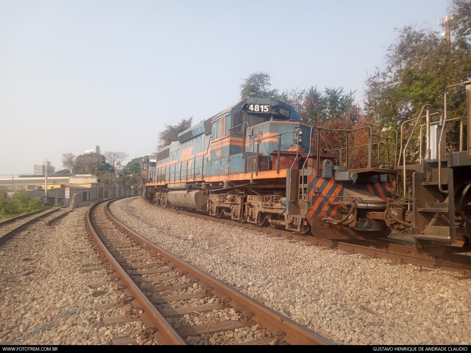 Foto Trem - VLI EMD SD40-2 BB 4815 em Betim - MG