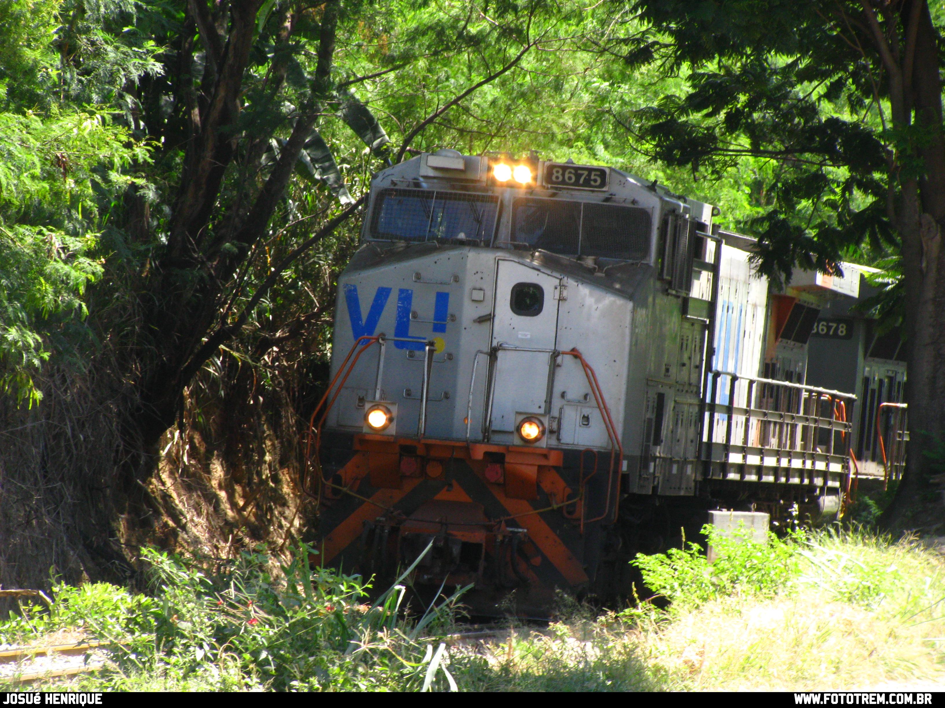 Foto Trem - VLI GE DASH 9-40BBW 8675,8678 em Betim - MG