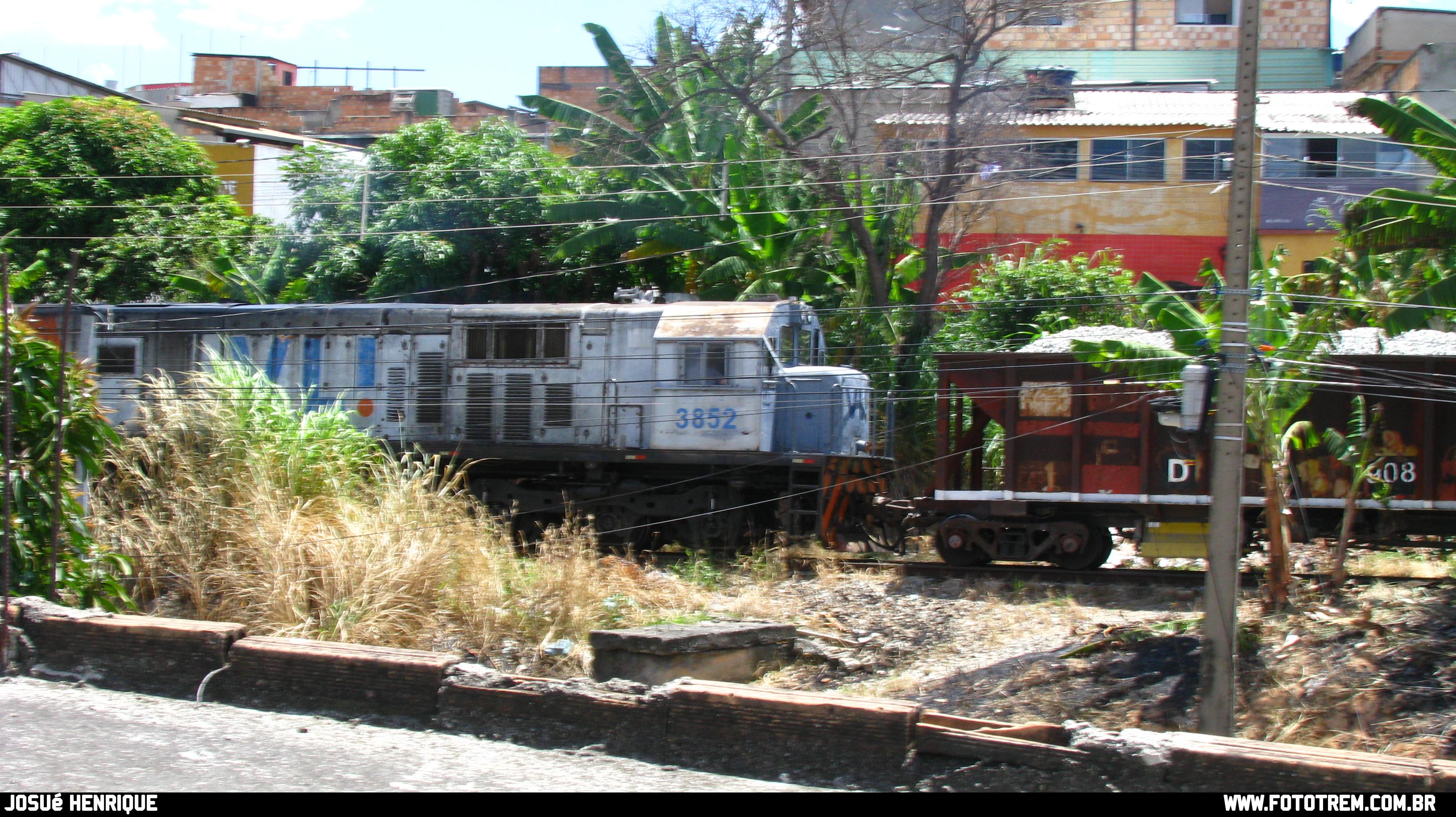 Foto Trem - VLI GE U20C 3852 em Betim - MG