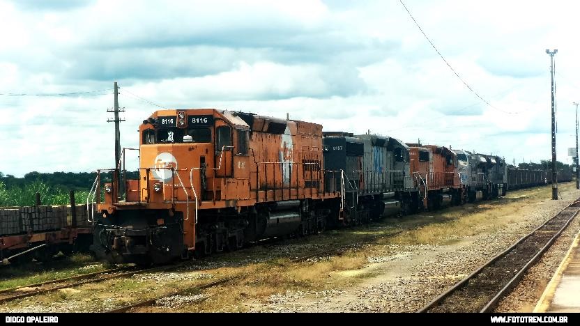 Foto Trem - FCA EMD SD40-2 BB 8116 em Goiandira - GO