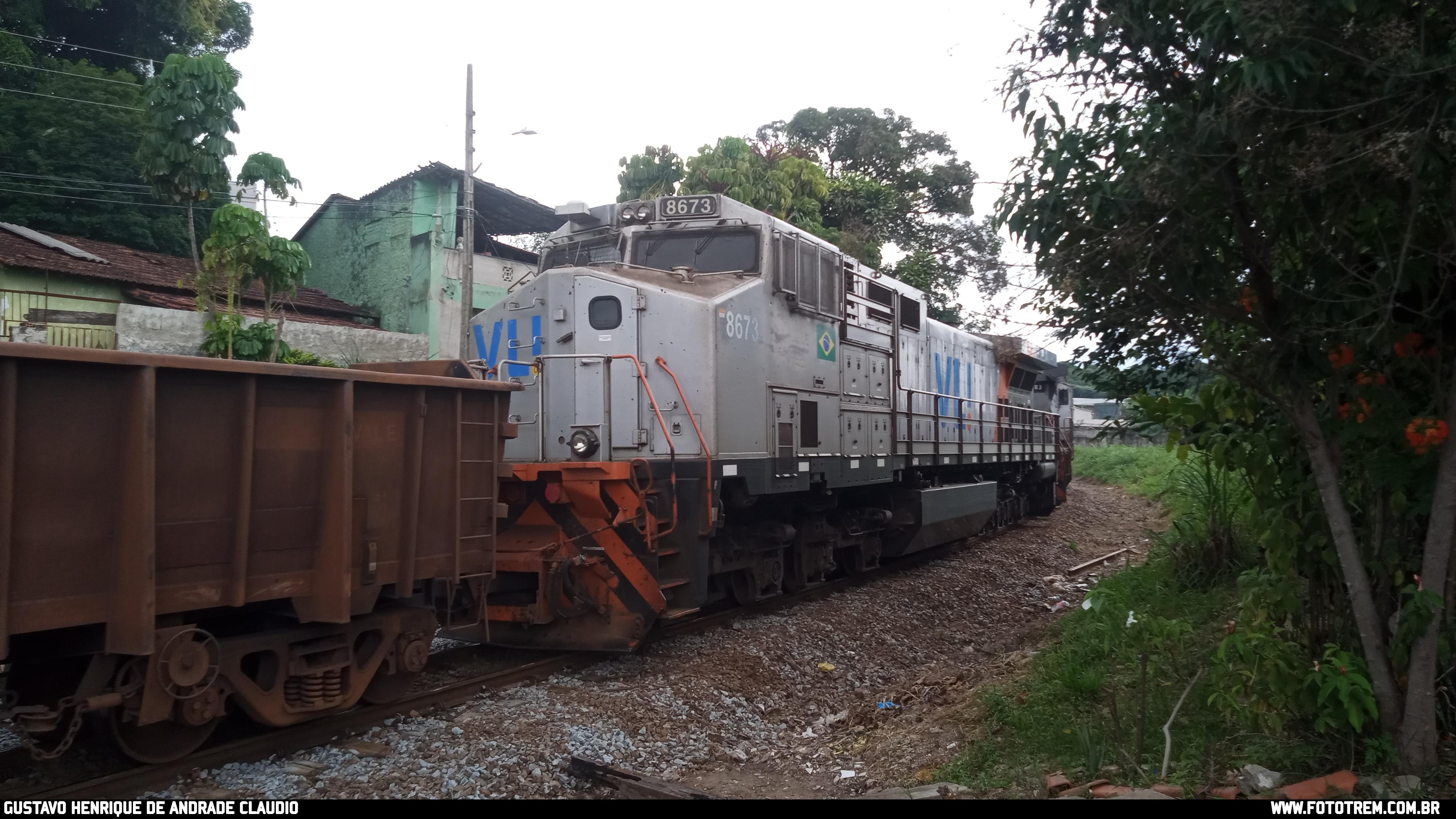 Foto Trem - VLI GE BB40-9WM 8673 em Betim - MG