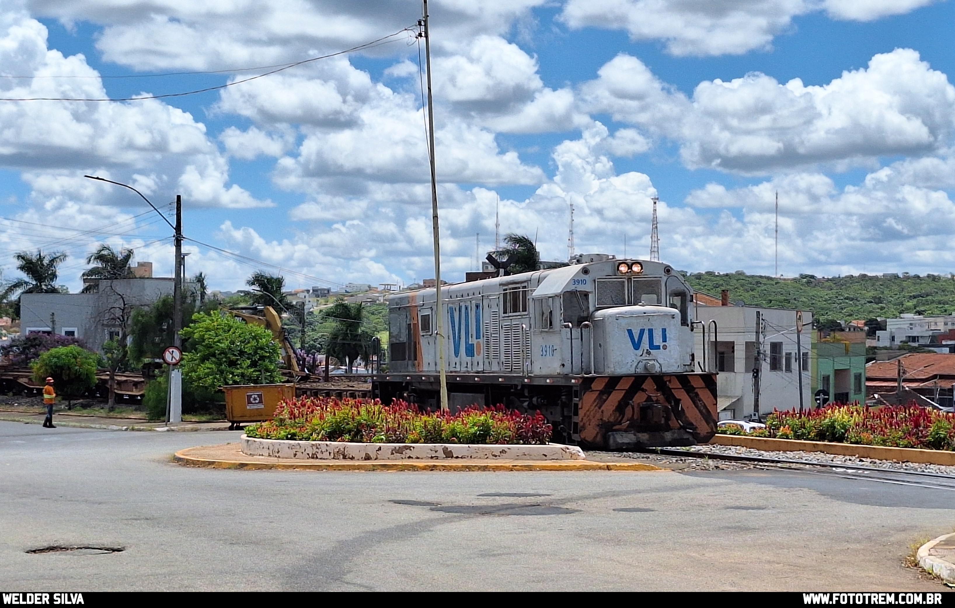 Foto Trem - VLI GE U20C 3910 em Catalão - GO