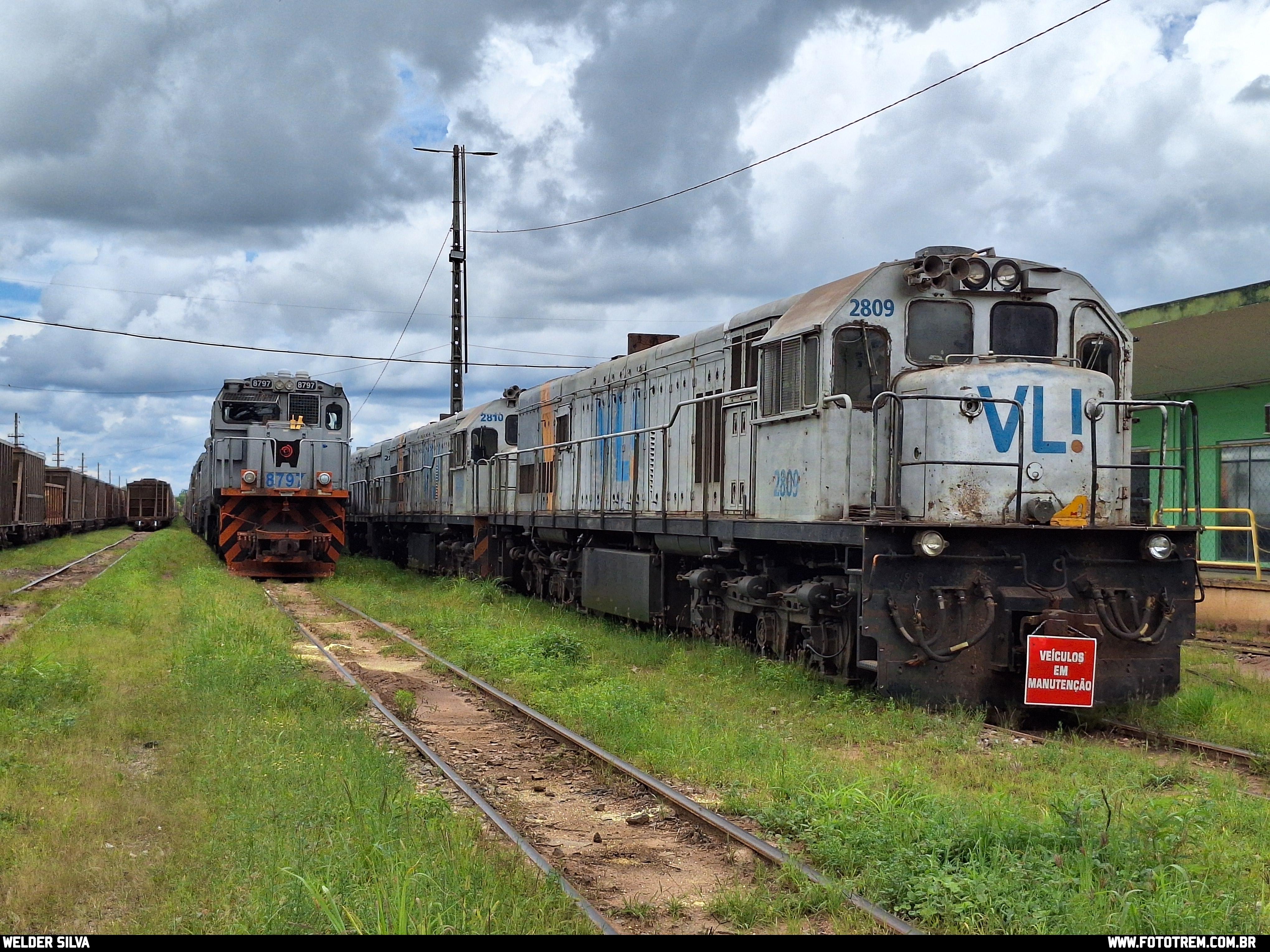 Foto Trem - VLI WABTEC ES43bbi 8797 em Goiandira - GO