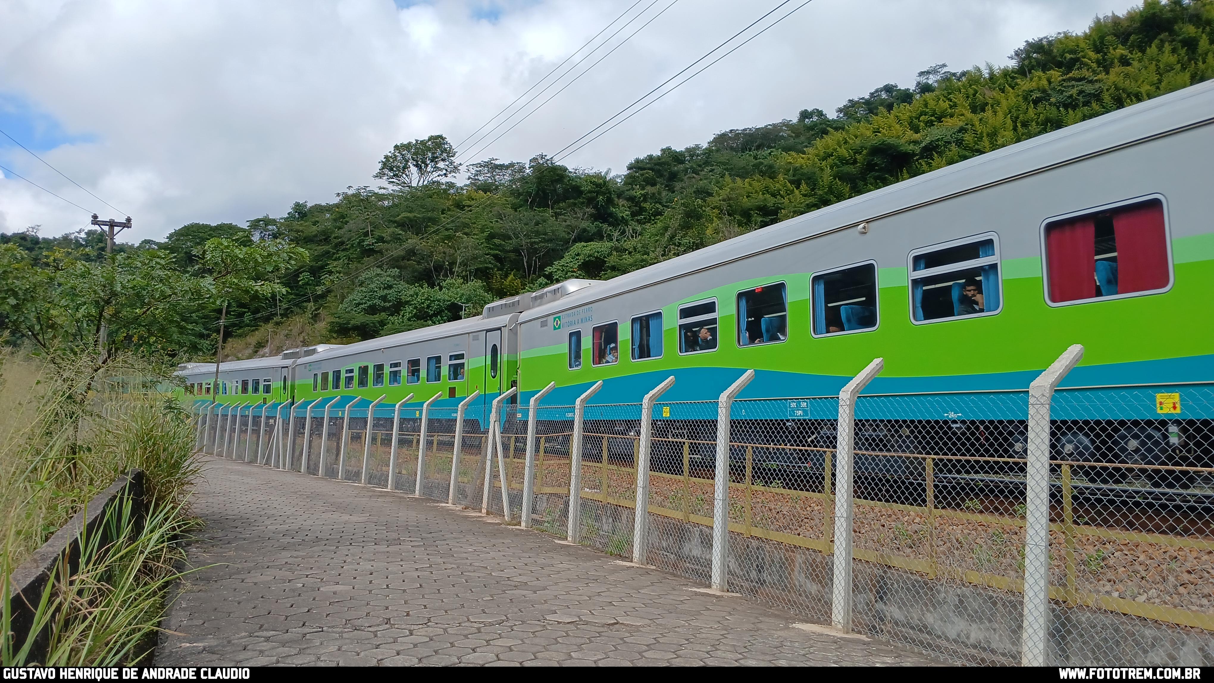 EF Vitória Minas Vagão  em João Monlevade - MG